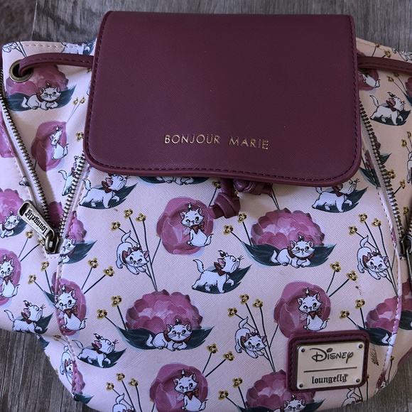 Loungefly Bags Disney Marie Backpack Poshmark